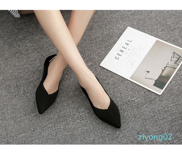 

summer new women's shoes breathable soft bottom leopard print camouflage knit flat shoes pointed shallow mouth flat single shoes z2, Black