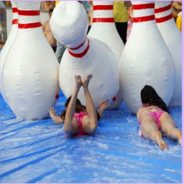 

6 feet/1.8 meter height a lot inflatable bowling ball, giant bowling ball game,human zorb bowling game