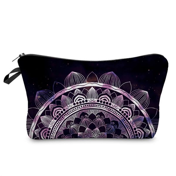 

cosmetic bag women necessaire make up bag travel waterproof portable makeup toiletry polyester zipper pouch