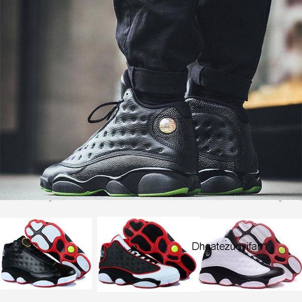 

2020 новых женщин retre баскетбол обувь 13 13s dmp black history cat полета dmp черный истинный красный спорт серый toe j13 кроссовки