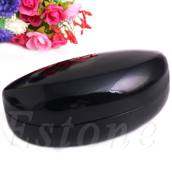 

portable eye glasses sunglasses clam shell hard large box protector holder, Silver