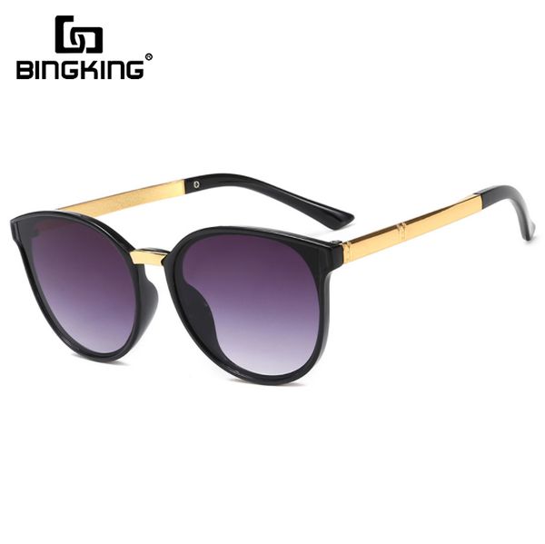 

bingking 2020 vintage cat eye kids sunglasses boys girls children holiday beach glasses, White;black