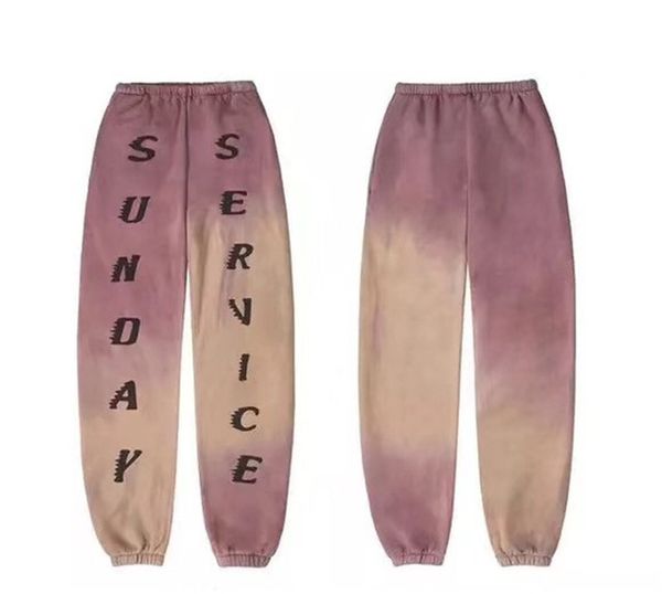 

19fw sunday service calabasas sweatpants men 1a:1 kanye west drawstring joggers sweat pants sunday service pants, Black