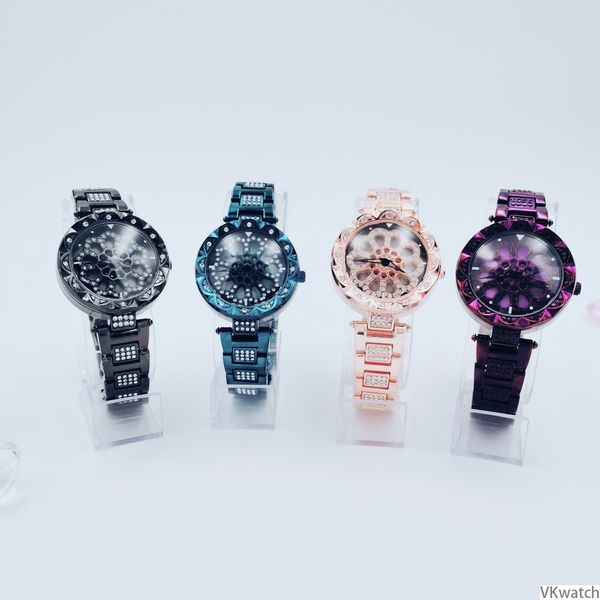

fully-jewelled every dog has his day wrist watch ma'am trill trend waterproof concise woman surface, Slivery;brown