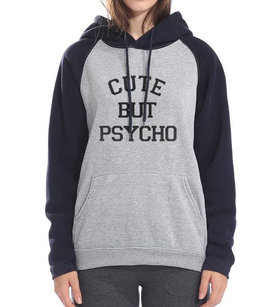 

autumn winter warm fleece hooded women you are so cute hoodies female five colors s-xxl sweatshirts 2019 raglan sleeve pullovers, Black