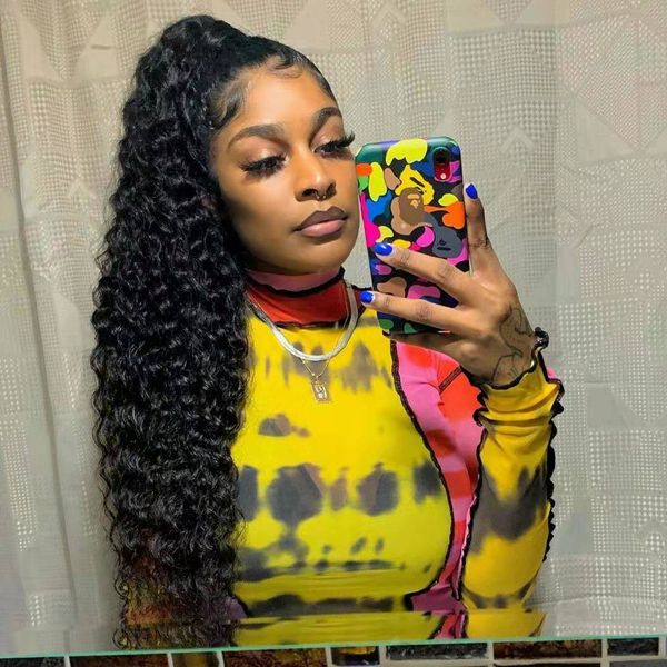 

kinky curly ponytail human hair remy peruvian drawstring ponytail 1 piece 140g clip in hair extensions 1b pony tail buns, Black