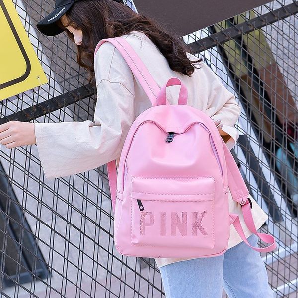 

2018 new student backpack youth sweet school bag sport waterproof material outdoor travelling backpacks classic/mini shoulder bags