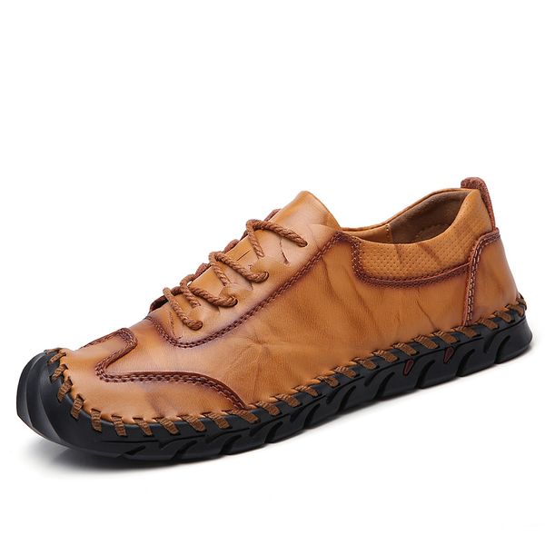 

fashion handmade men shoes plus size 38-46 comfort mens loafers soft casual shoes man flats moccasins, Black
