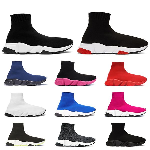 

new men women designer socks shoes luxury canvas sneakers fashion speed trainer triple black white flats mens trainers runners sports shoe