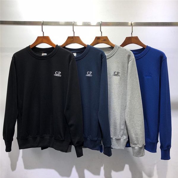 

cp company дизайнер мужской толстовки толстовка мужчины марка hoodie письмо вышивки удобная вокруг шеи топы толстовки горячей продажи, Black