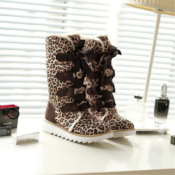 

warm snow boots with wool mouth in autumn and winter, Black