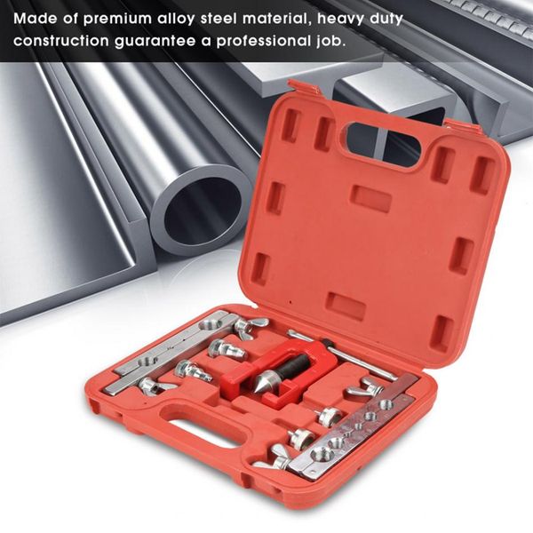 

7pcs 3-16mm manual pipe flaring expander tool household copper heads tube swaging kit flaring hand tool set