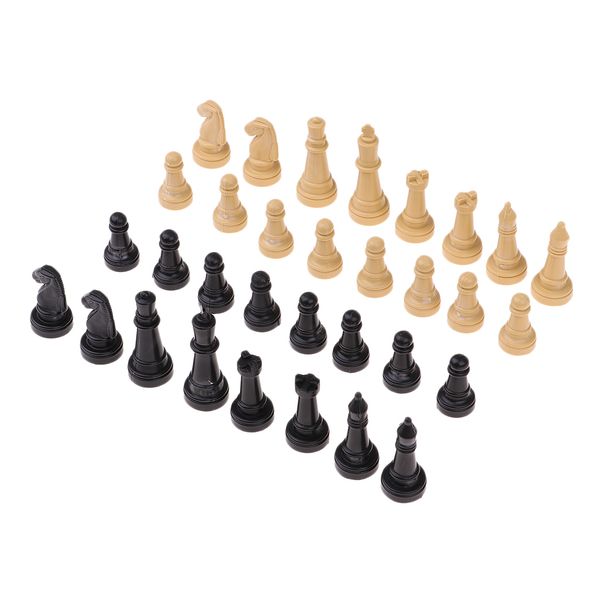 

32pcs/lot 2'' plastic chess pieces only board game checker pawns accessories