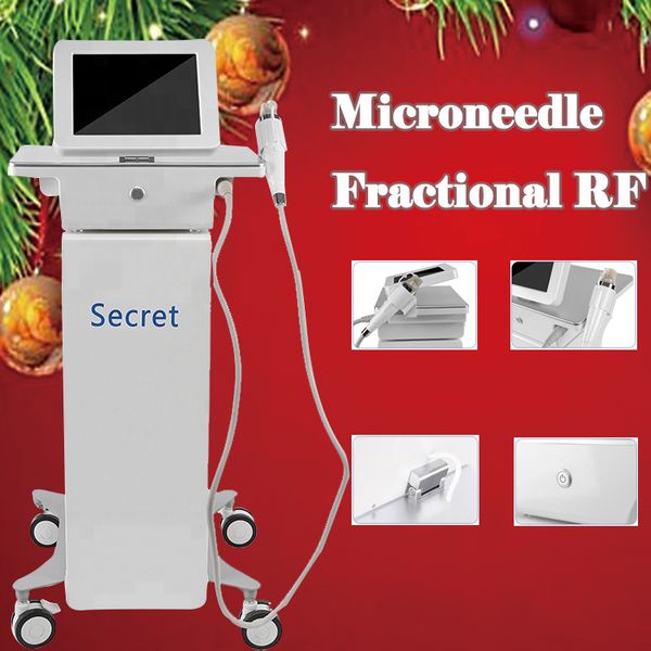 

new design 4 tips fractional machine microneedle fractional rf micro needle fractional rf skin care beauty machine