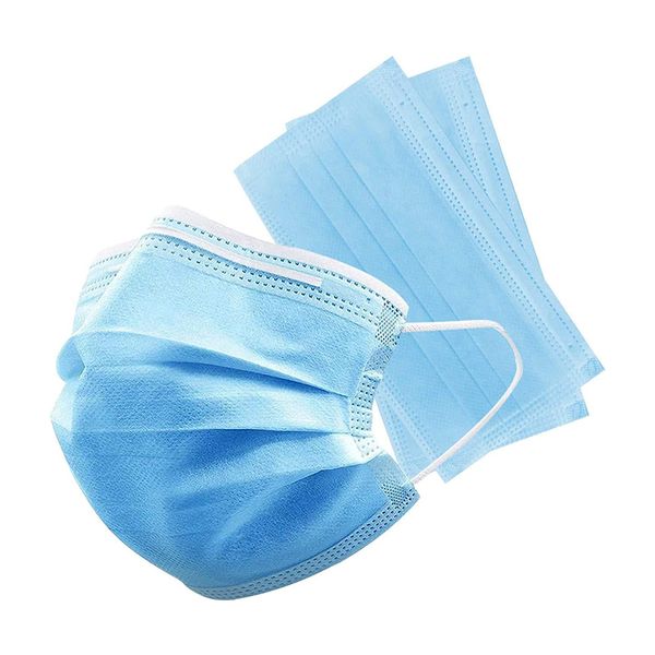 

omc factory ship from usa warehouse 3ply protective disposable face mask with earloop and meltblown filter manufacturer in store