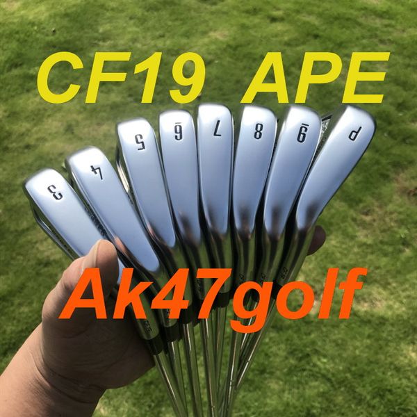 

new golf irons ape cf19 irons forged set ( 3 4 5 6 7 8 9 pw ) with project x6.0 steel shaft 8pcs golf clubs