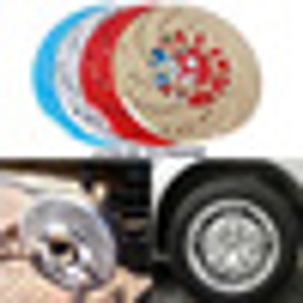 

2pcs/set car aluminum alloy wheel disc plate 26cm auto sheet modification cover brake rear drum