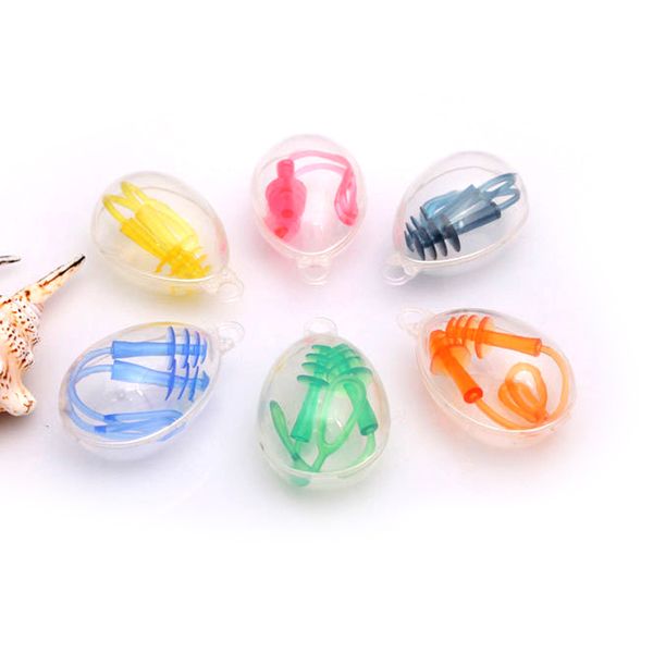 

h786 sale swimming earplug anti lost can hang on the goggles with rope tpr spiral wholesale