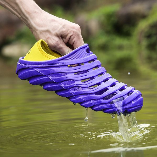 

original garden flip flops band quick drying water shoes men jelly sport summer beach aqua slipper outdoor sandals work shoes