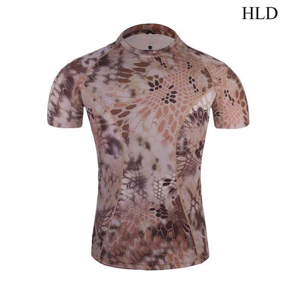 

emersongear skin tight base layer camo running shirts breathable short sleeve t-shirt combat camoflauge shirt em8605hld