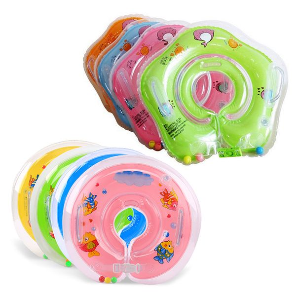 

swimming baby accessories swim neck ring baby tube ring safety infant neck float circle for bathing inflatable drop