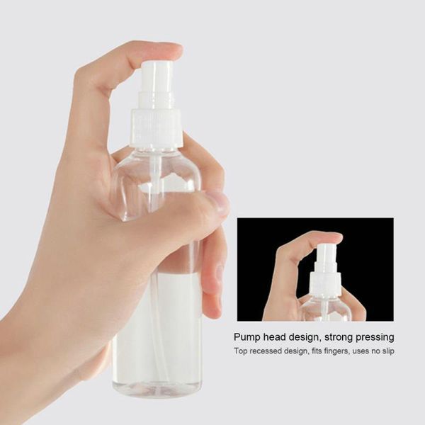 

aerosol spray bottle 30ml 50ml 100ml portable refillable achohol sprayer bottle plastic sanitizer holder bottle new 20610vd hairclippers2011