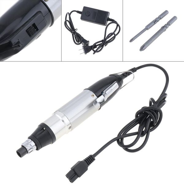 

ac 100-240v two-way adjustment electric screwdriver with adjustable voltage adapter and 2 screwdriver bits household appliances