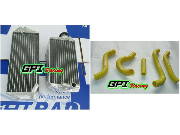 

aluminum radiator + hose for rmz450 rmz 450 2007 07 rh&lh gpi high-per