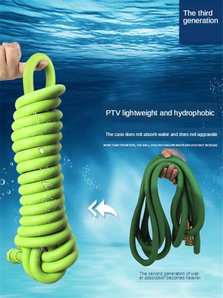 

e-four car washer high pressure water gun extandable hose metal alloy nozzles quick connection joint for wash car garden water