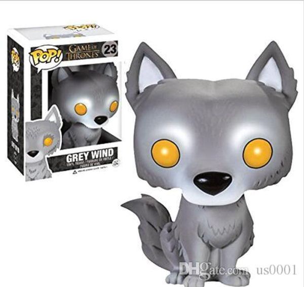 

funko pop game of thrones grey wind 23# action figure collectible model toys