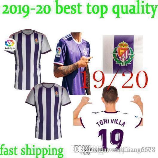 

real valladolid soccer jersey 19 20 man and kids away real valladolid jaime mata michel borja luismi jaime football shirts, Black;yellow