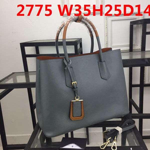 

designer leather totes latest women casual bags 35cm double handles real leather low profit