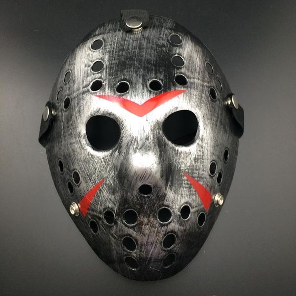 

2020 горячие продажи halloween jason voorhees маска хоккейный фестиваль партии masquerade маски vintage silver color new make старый косплей