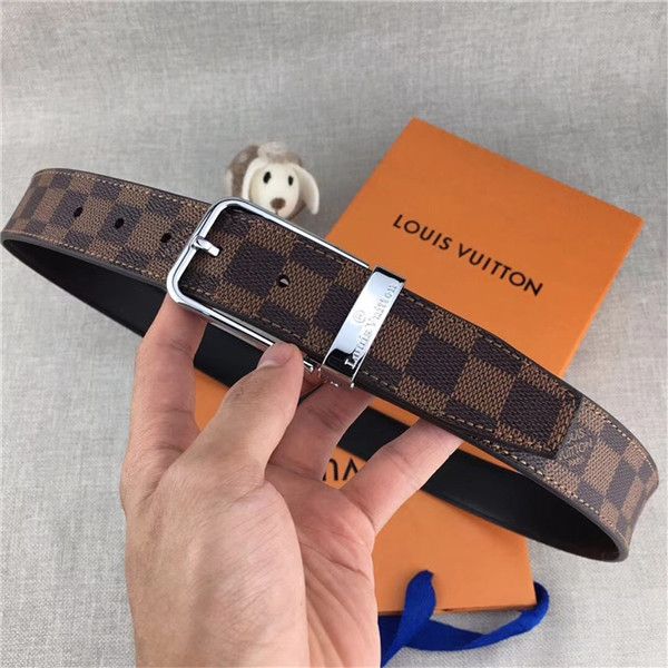 

Cla ic de ign brand men and women leather belt fine workman hip belt 3 4cm with the body ca ual and comfortable acce orie can be whole al, Black;brown