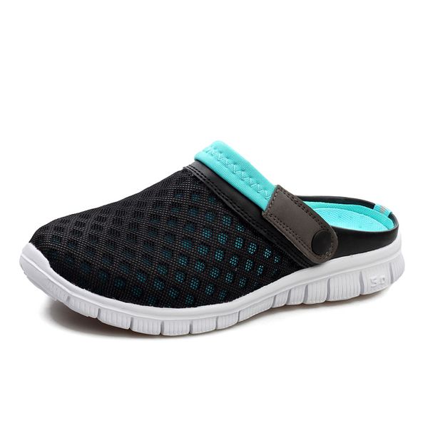 

2018 men summer sandals outoor upstream mesh breathable lovers slippers beach shoes flats flip flops zapatos hombre