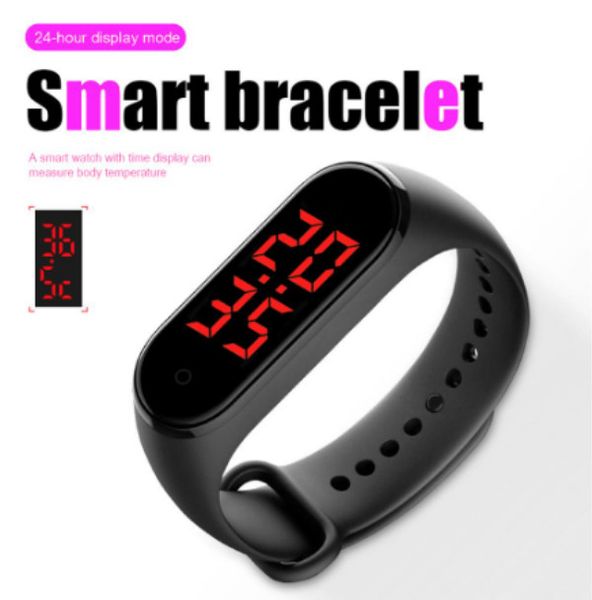 

global v8 body temperature bracelet v8 sport smart bracelet luxury band mi band4 no app required intelligent temperature measurement m3 band