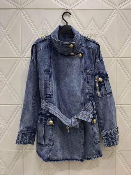 

female autumn jacket women fashion luxury slim denim jacket coat ladies outerwear ddxgz2, Black;brown