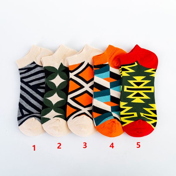 

harajuku happy short socks men's funny avatar combed d92110 cotton casual men socks colorful novelty skateboard socks women, Black
