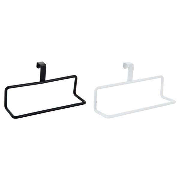 

fashion kitchen shelves storage towel rack metal material wear resistance single pole nail-proof duster cloth organizer
