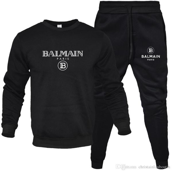 

2020 спортивные костюмы мужская одежда дизайнер север толстовка брюки черный белый красный желтый мужская мода повседневная одежда спортивны, Gray