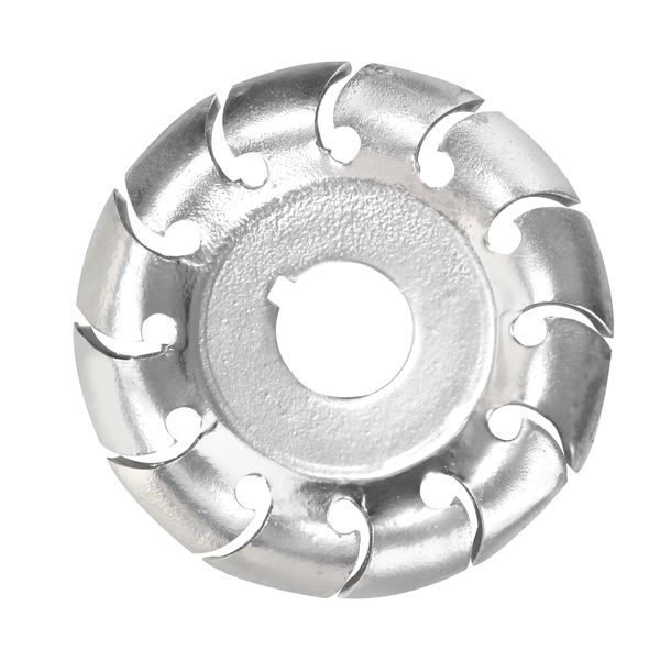 

wood cutting disc wood carving disc 12 teeth 16mm bore hole 65mm diameter shaping angle grinder woodworking tool