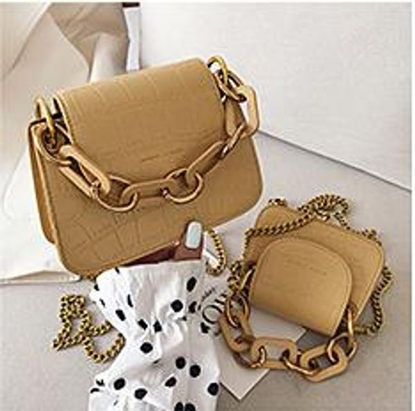 

mini bag female 2020 newset new version of the foreign chain small square bag fashion wild messenger portable coin purse