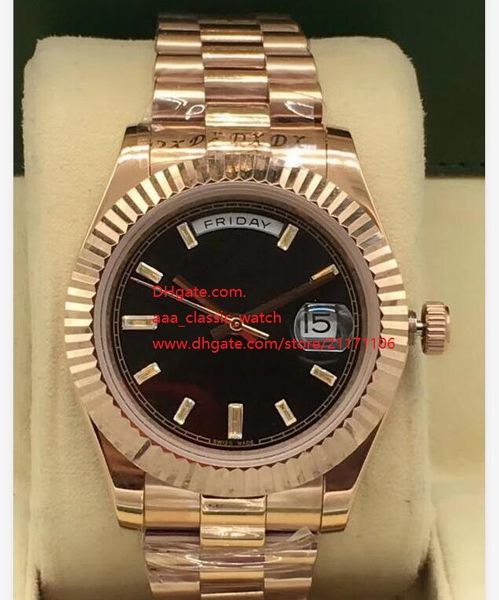 

factory supplier watch 41mm 126333 rose gold asia 2813 movement automatic mens men's watch watches, Slivery;brown