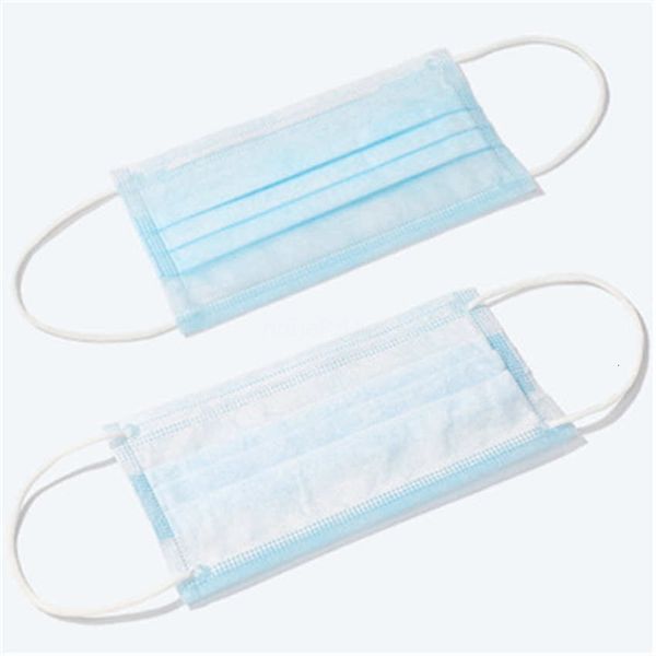 

на складе синих масок 50 1pcs лица 3 слоя пылезащитных cheapfacial face mask рот эр маска набор респиратор