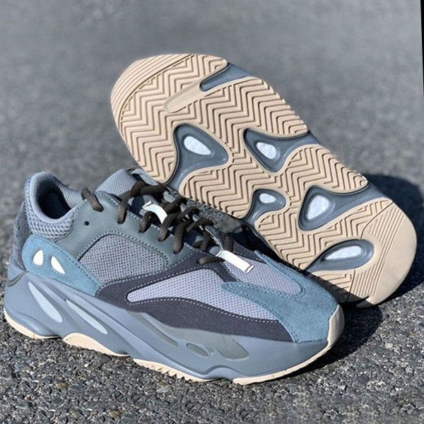 

2020 designer sneakers 700 v2 wave runner teal blue vanta inertia kanye west running shoes men women sport shoes