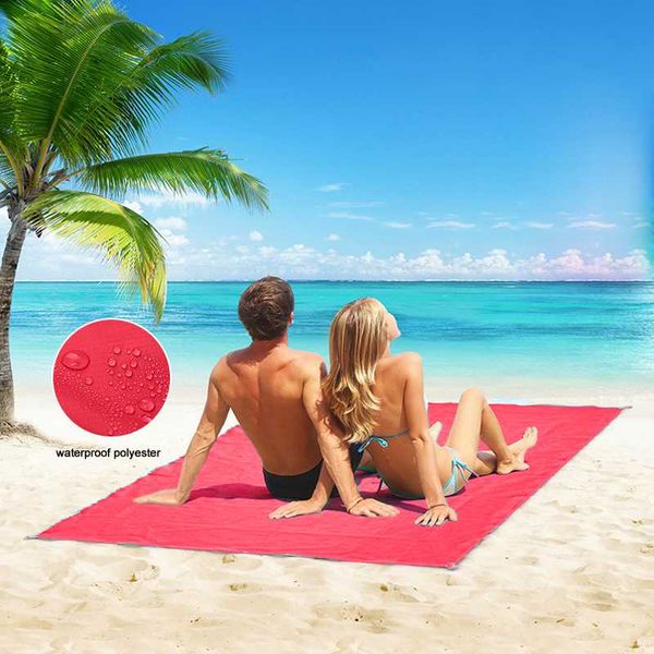 

waterproof outdoor camping mat foldable beach blanket picnic mat ground sleeping mattress travel moistureproof tent