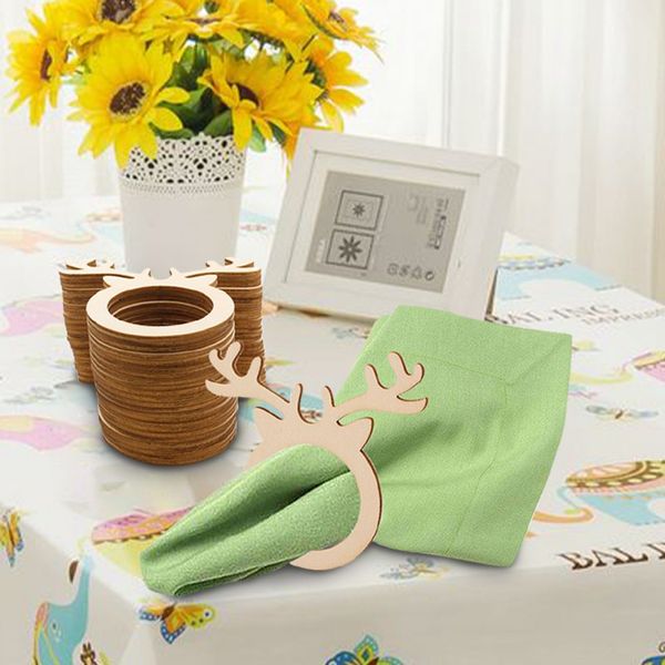 

table color wood napkin ring,custom wedding napkin rings acrylic cut ring with initials decor supplies pl