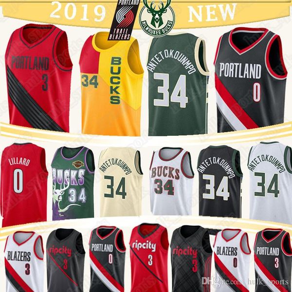 

Gianni 34 antetokounmpo damian 0 lillard cjÂ 3 mccollum new men ba ketabll jer ey top