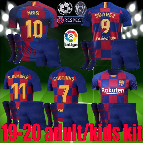 

Kid 2020 barcelona me i occer jer ey kit 2019 men boy coutinho uarez hirt 19 20 o dembele rakitic football jer ey kit uniform
