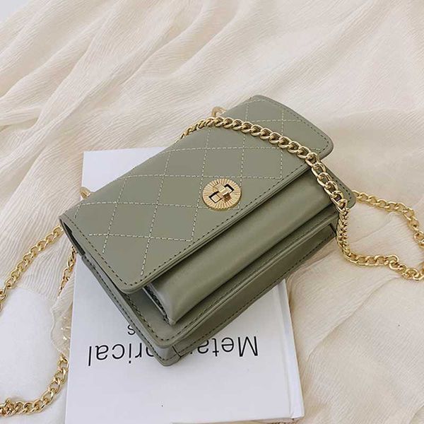 

small messenger chain bag for women 2020 pu leather ladies crossbody bags woman summer chain shoulder hand bags